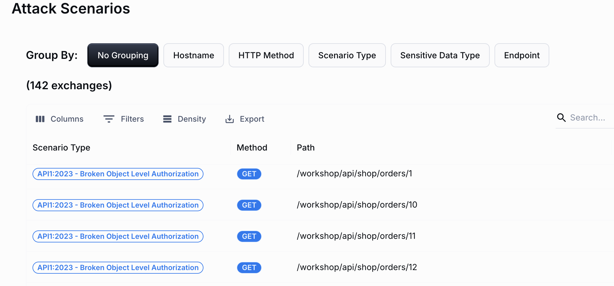 Attack Scenarios